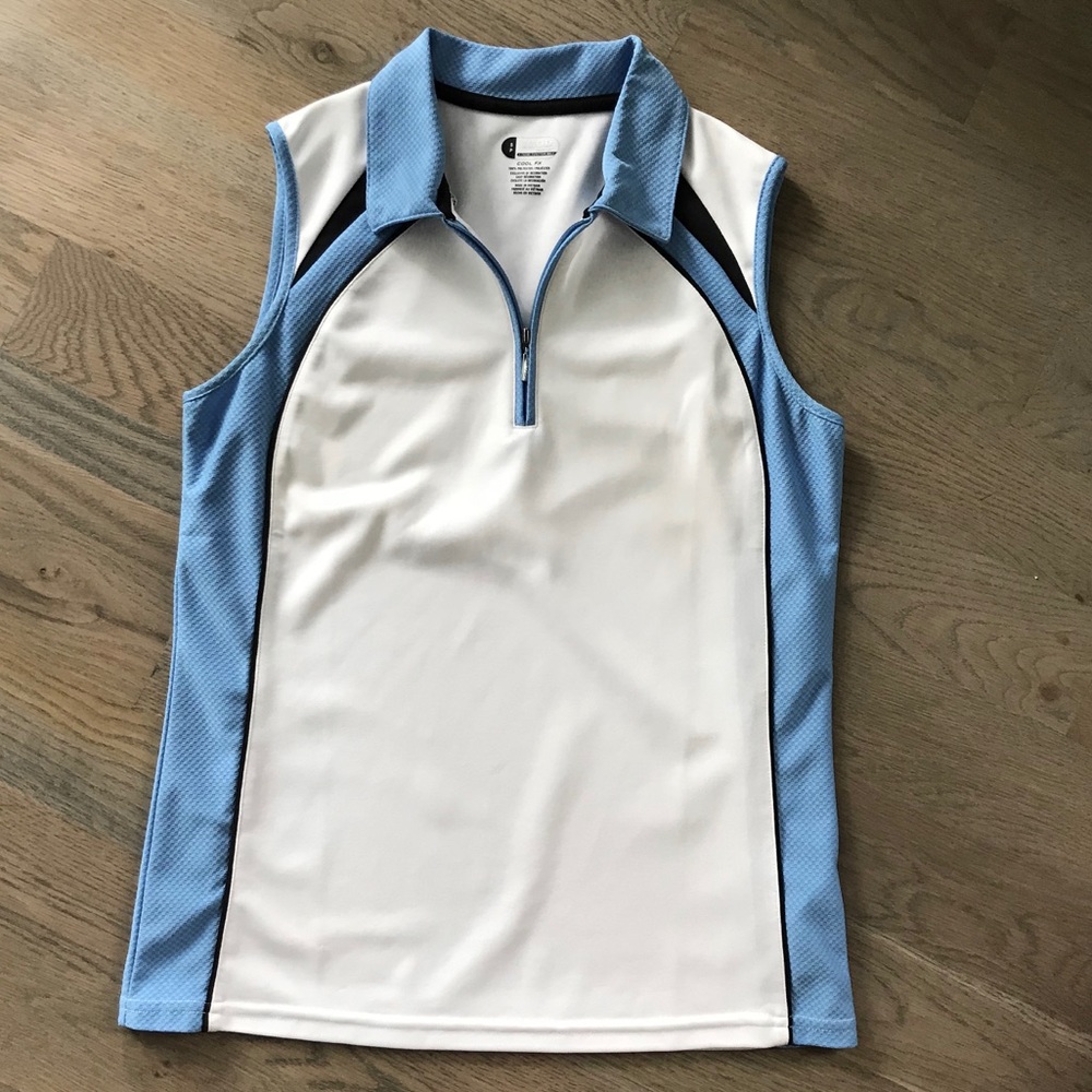 Izod Cool FX Golf or Tennis Sleeveless Polo